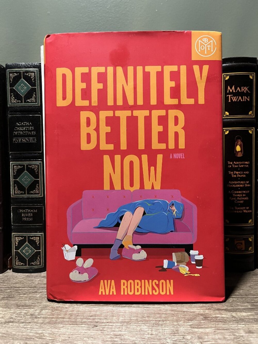 Definitely Better Now By Ava Robinson Hardcover Book